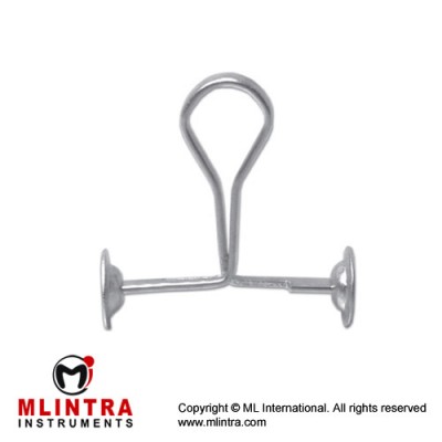 Mohr Pinchcocks Stainless Steel, Width 40 mm 